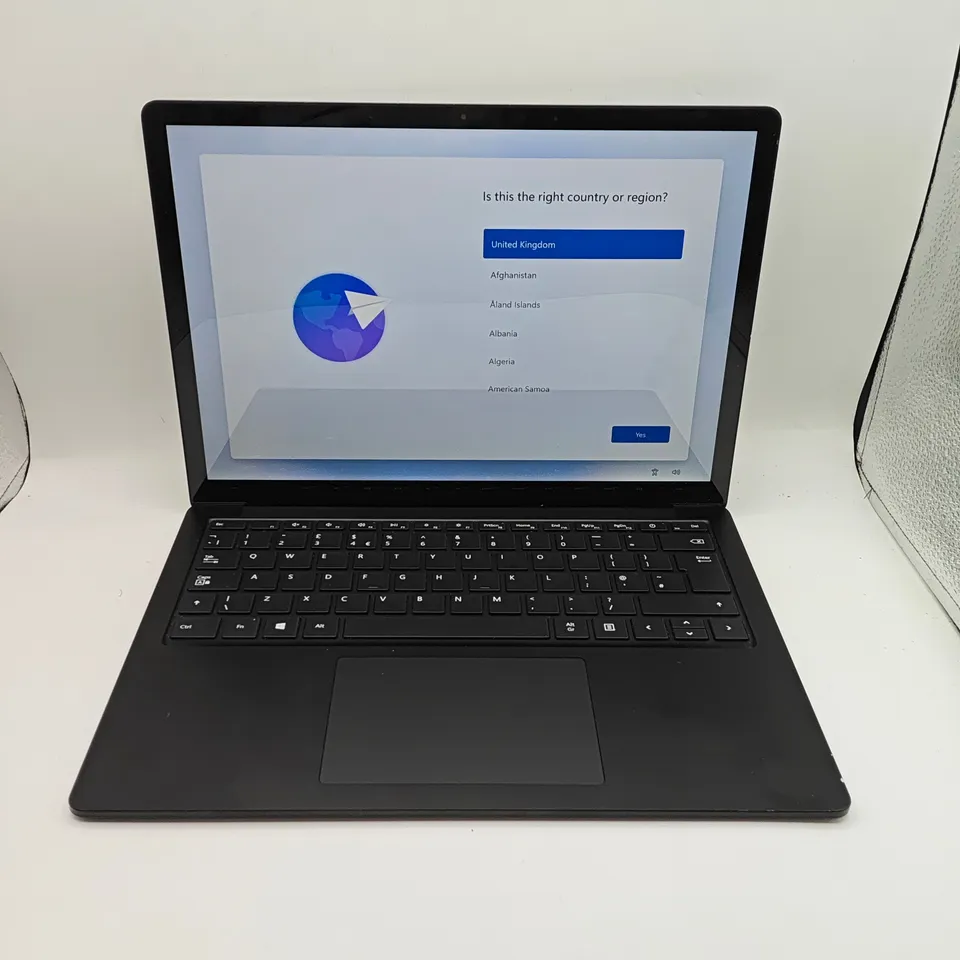 UNBOXED MICROSOFT SURFACE LAPTOP IN BLACK - MODEL 1959