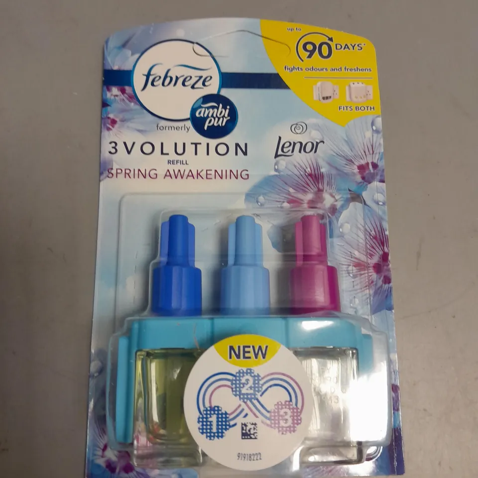 LOT OF 6 FEBREZE AMBI PUR 3VOLUTION REFILLS SPRING AWAKENING