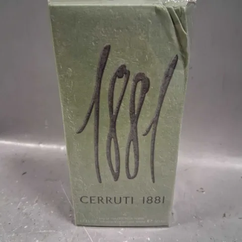 BOXED AND SEALED 1881 CERRUTI EAU DE TOILETTE 50ML