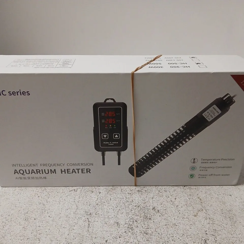 AQUARIUM HEATER HC SERIES (INTELLIGENT FREQUENCY CONVERSION) – BOXED