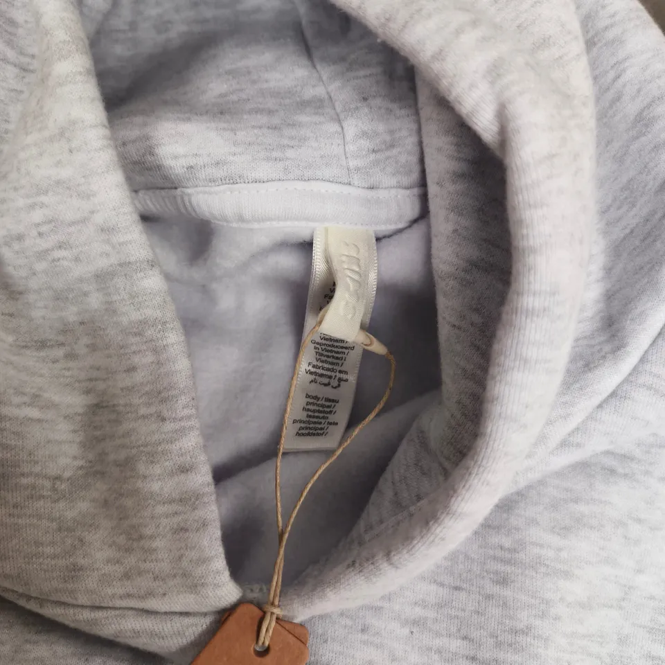 SKIMS CLASSIC PULLOVER HOODIE IN GREY - XL