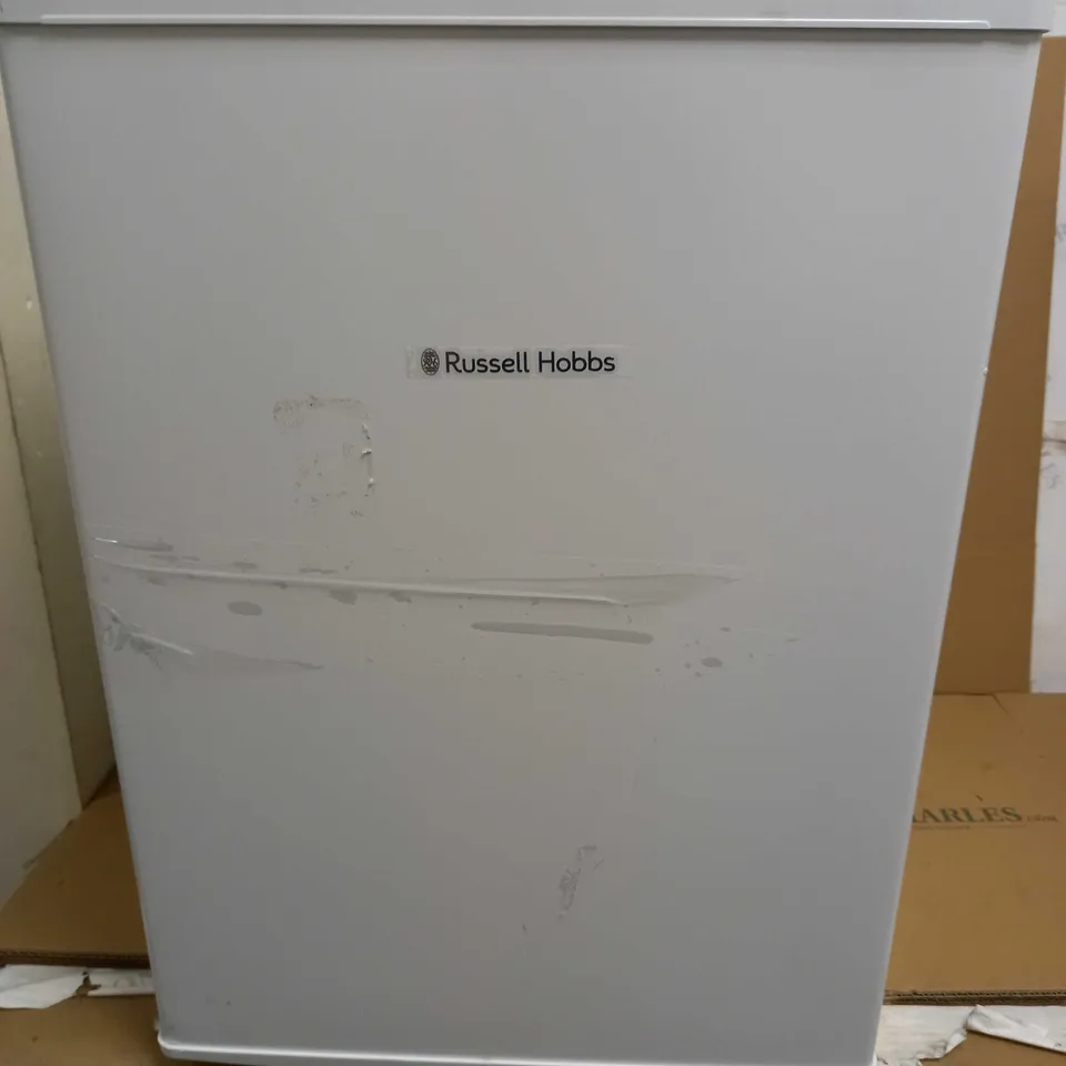 RUSSELL HOBBS RHTTF67W REVERSIBLE DOORS TABLE TOP MINI FRIDGE- COLLECTION ONLY