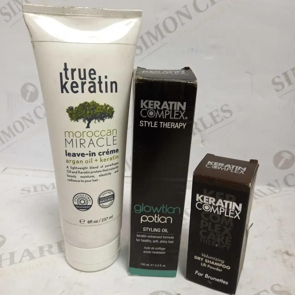 PREMIUM KERATIN HAIR CARE 3 ITEMS 