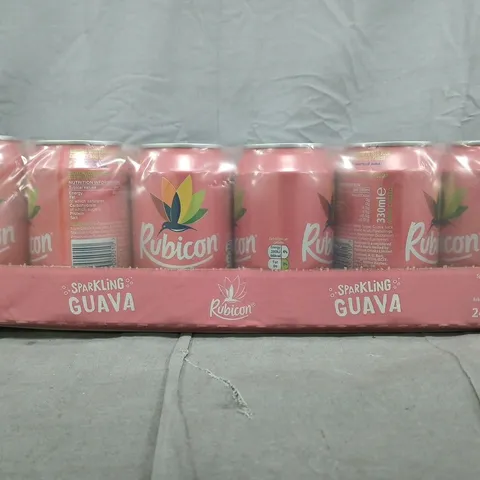 RUBICON GUAVA SPARKLING DRINK MULTIPACK (24 X 330ML CANS)
