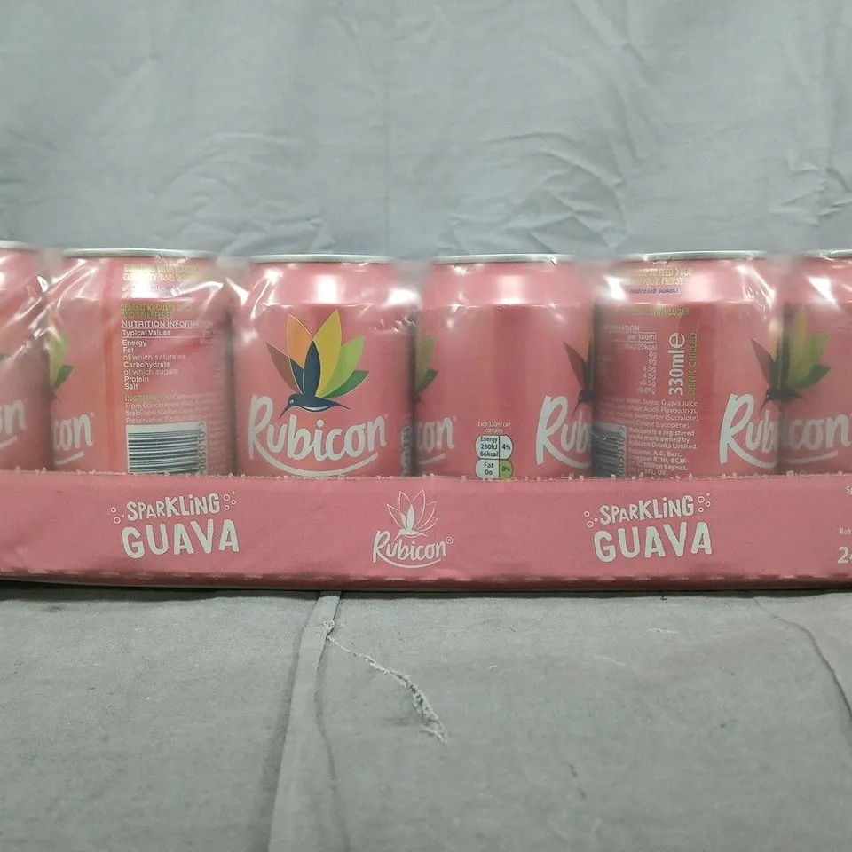 RUBICON GUAVA SPARKLING DRINK MULTIPACK (24 X 330ML CANS)