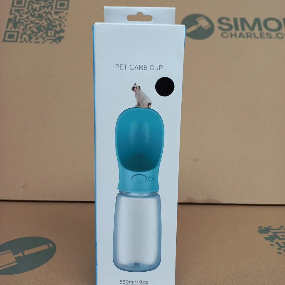 PET CARE CUP DRINKING WATER BOTTLE FOR PETS – 550ML (19OZ)