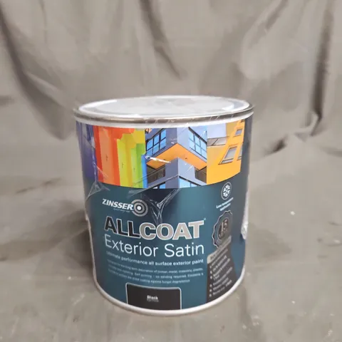 ZINSSER ALLCOAT EXTERIOR (SATIN FINISH) SOLVENT BASED 1LT (BLACK