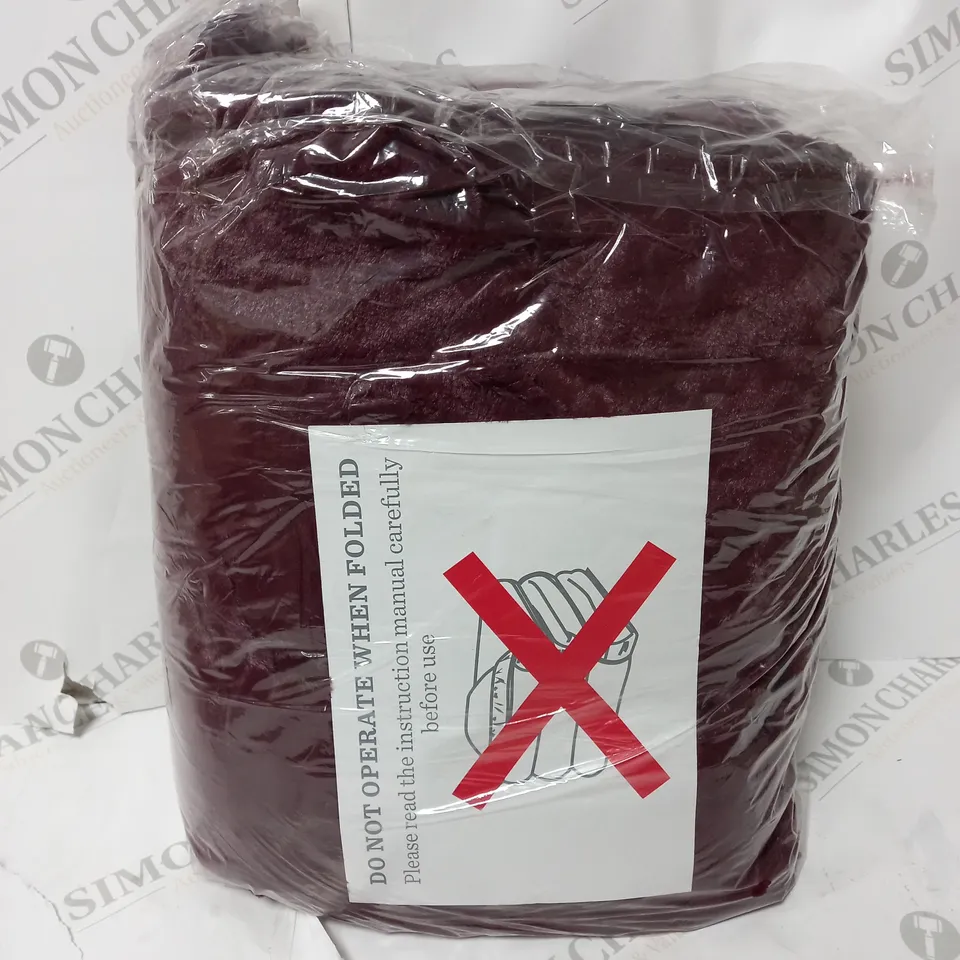 COZEE HOME HEATED THROW MODEL NO: 823506 120W