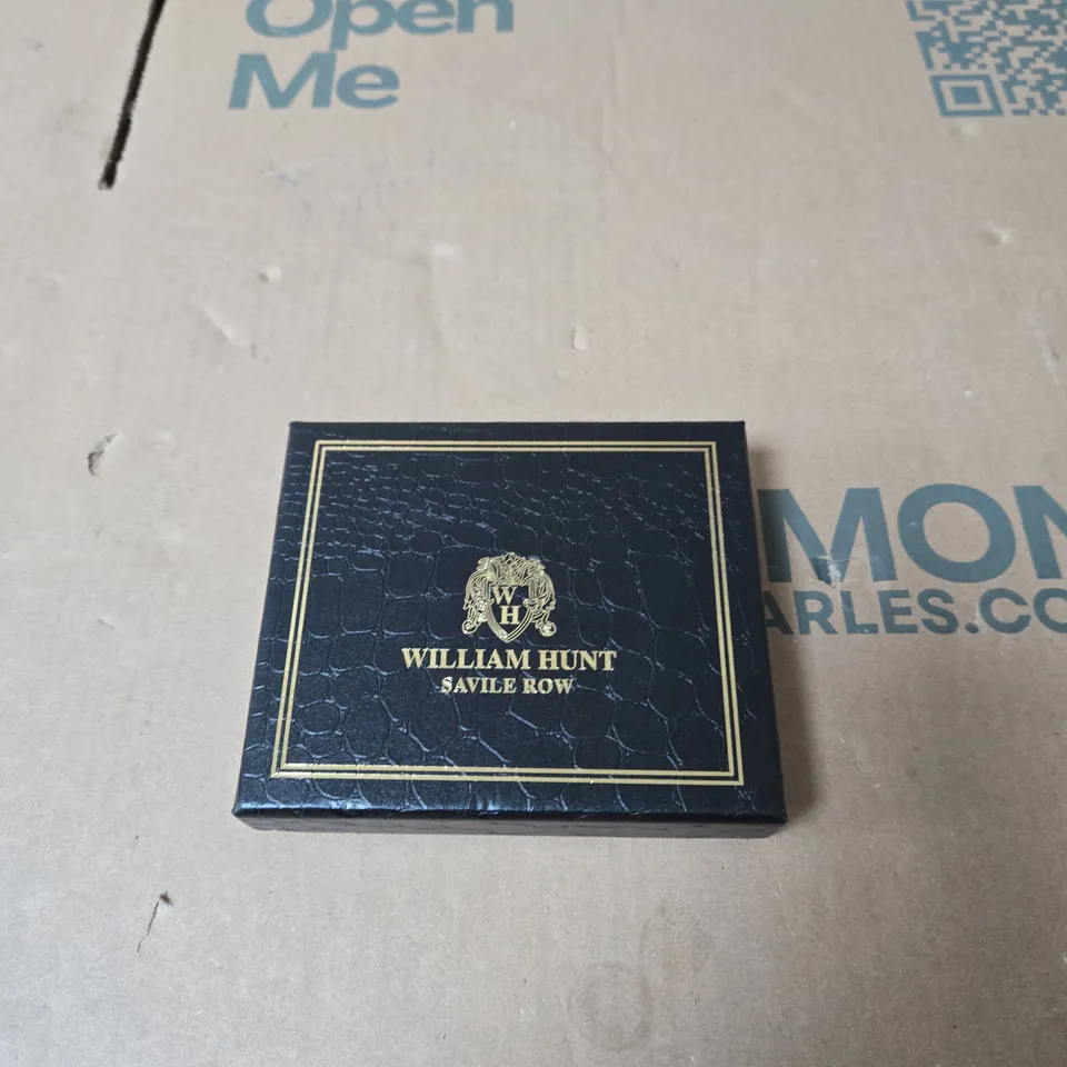 WILLIAM HUNT SAVILE ROW LEATHER WALLET