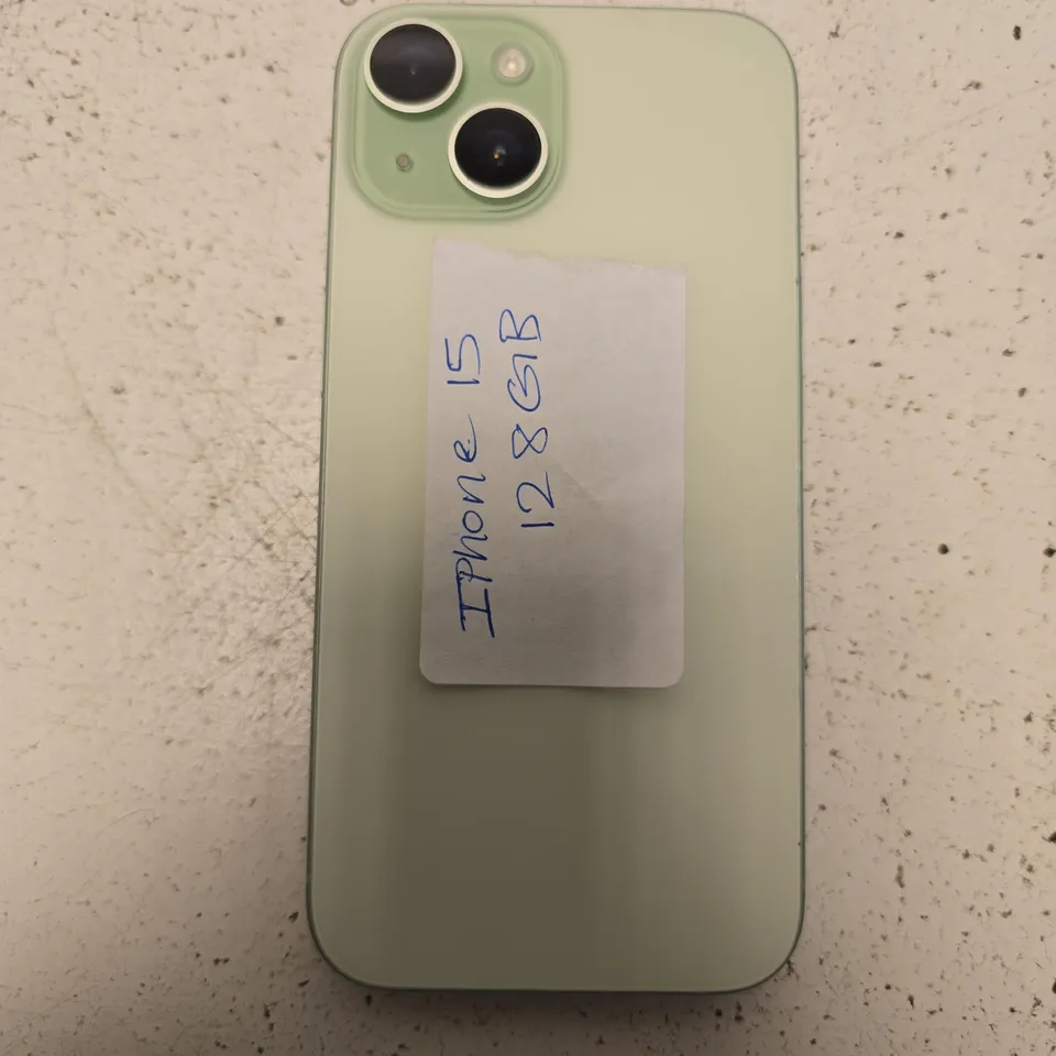 APPLE IPHONE 15 128GB - GREEN