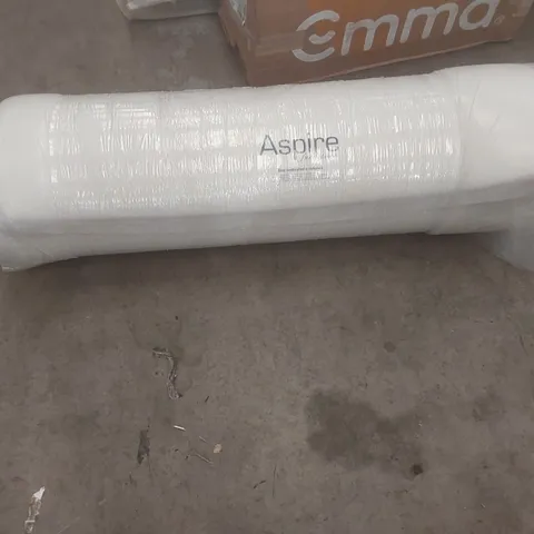 QUALITY BAGGED AND ROLLED ASPIRE 135CM DOUBLE MEMORY FOAM MATTRESS