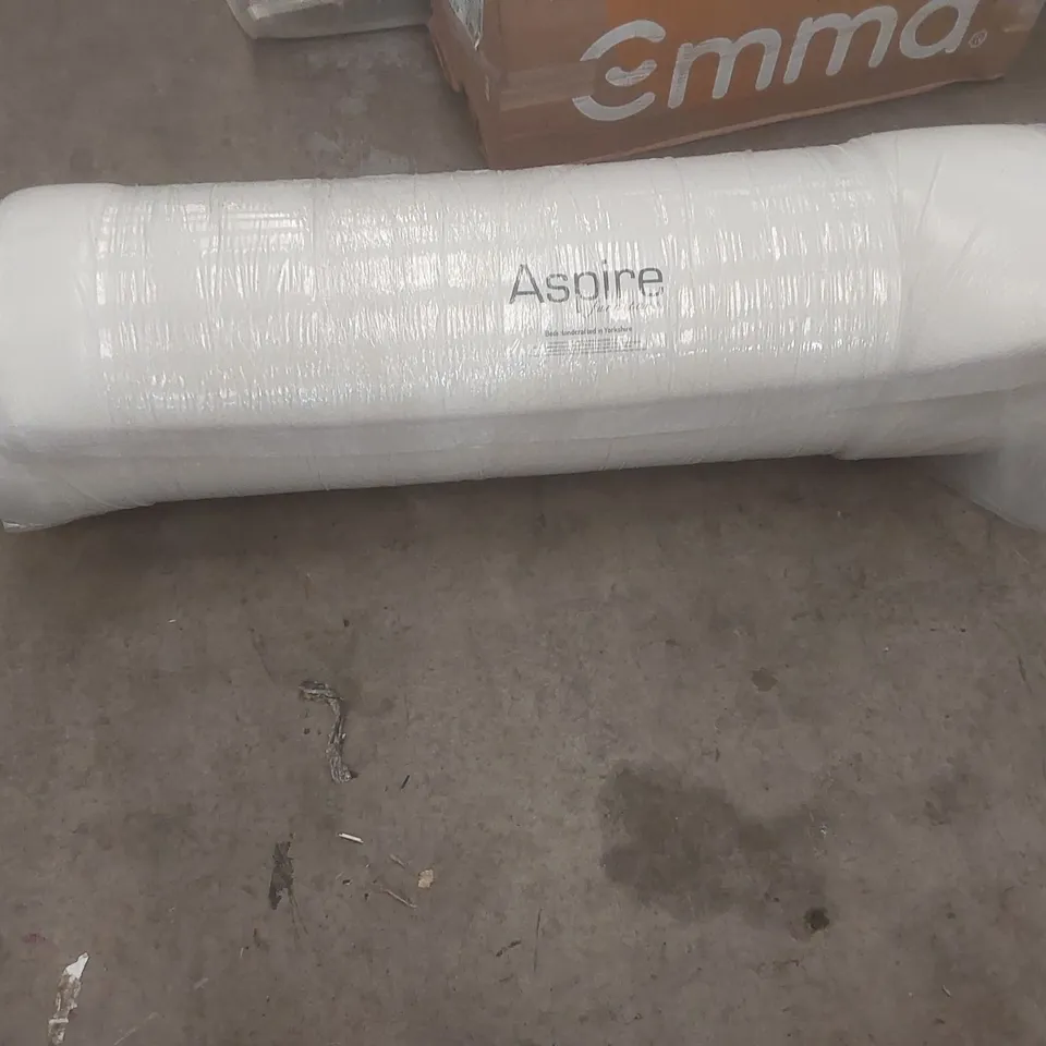 QUALITY BAGGED AND ROLLED ASPIRE 135CM DOUBLE MEMORY FOAM MATTRESS