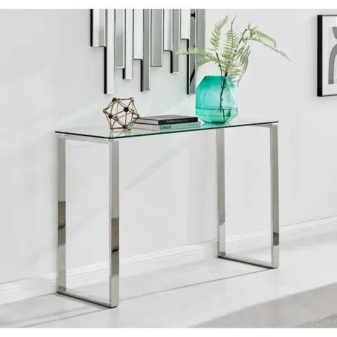 BOXED NEHEMIAH 120CM CONSOLE TABLE