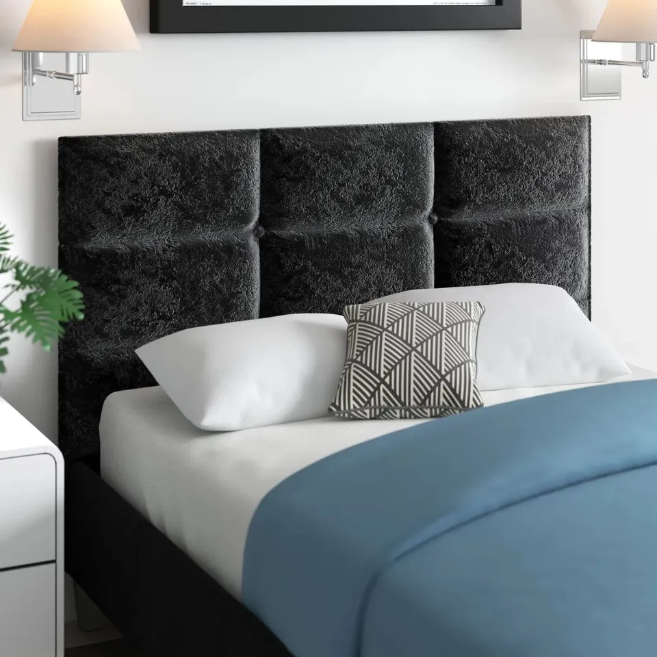 BOXED ENID UPHOLSTERED HEADBOARD 
