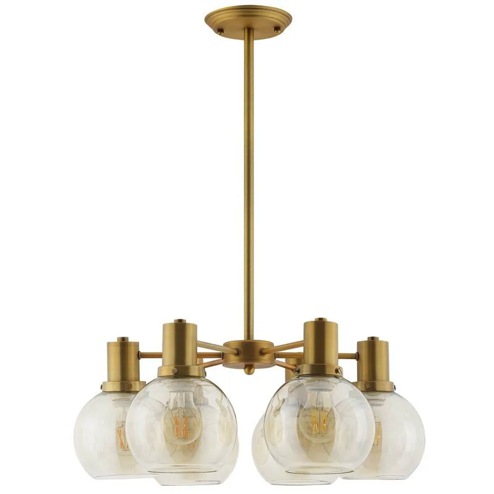 BOXED FENN 6 LIGHT SPUTNIK CHANDELIER 