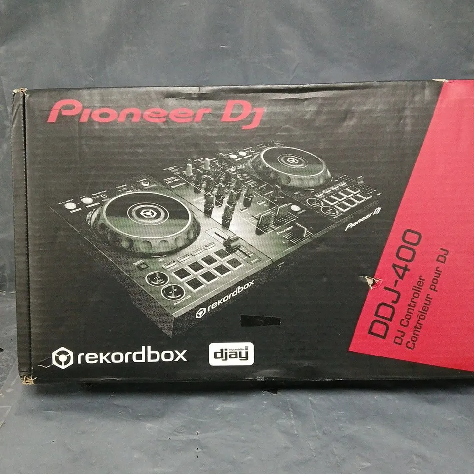 BOXED PIONEER DJ DDJ-400 CONTROLLER 