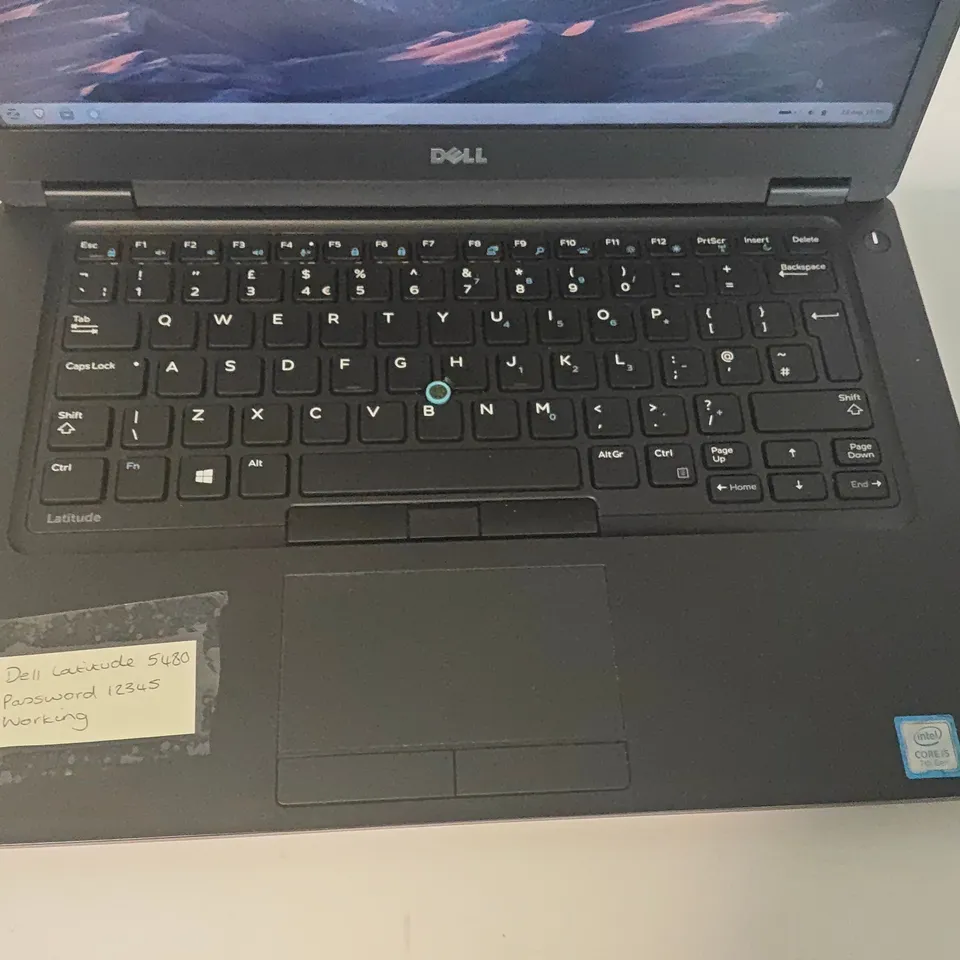 UNBOXED DELL LATITUDE 5480 INTEL I5 7TH GEN LAPTOP IN BLACK