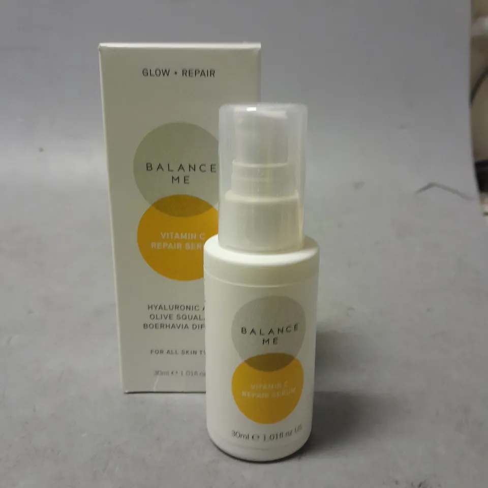 BALANCE ME GLOW AND REPAIR VITAMIN C REPAIR SERUM 30ML