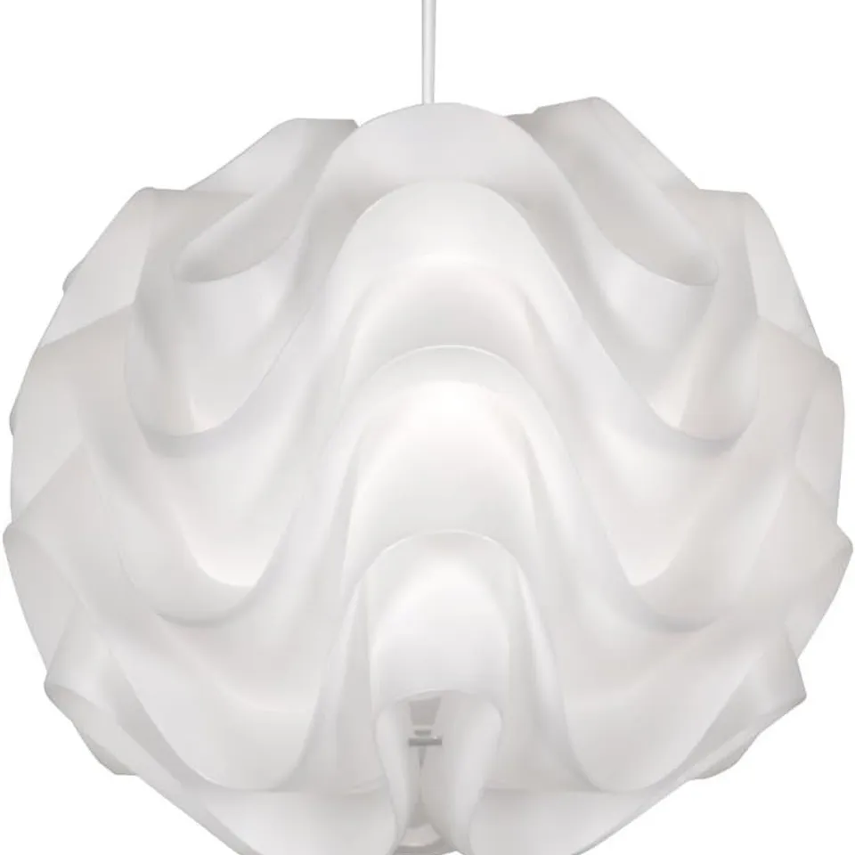 BOXED OAKS LIGHTING AKARI SCULPTURED PENDANT SHADE - PINK (1 BOX)