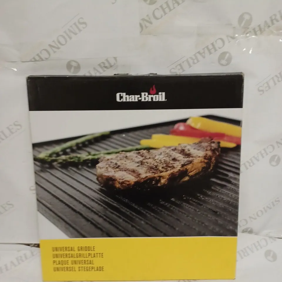 CHAR-BROIL UNIVERSAL GRIDDLE 