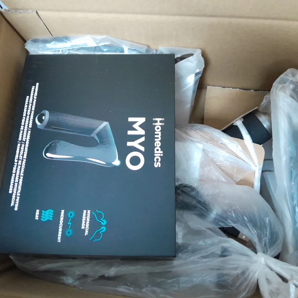 4 BOXED HOMEDICS MYO HANDHELD PHYSIO MASSAGER