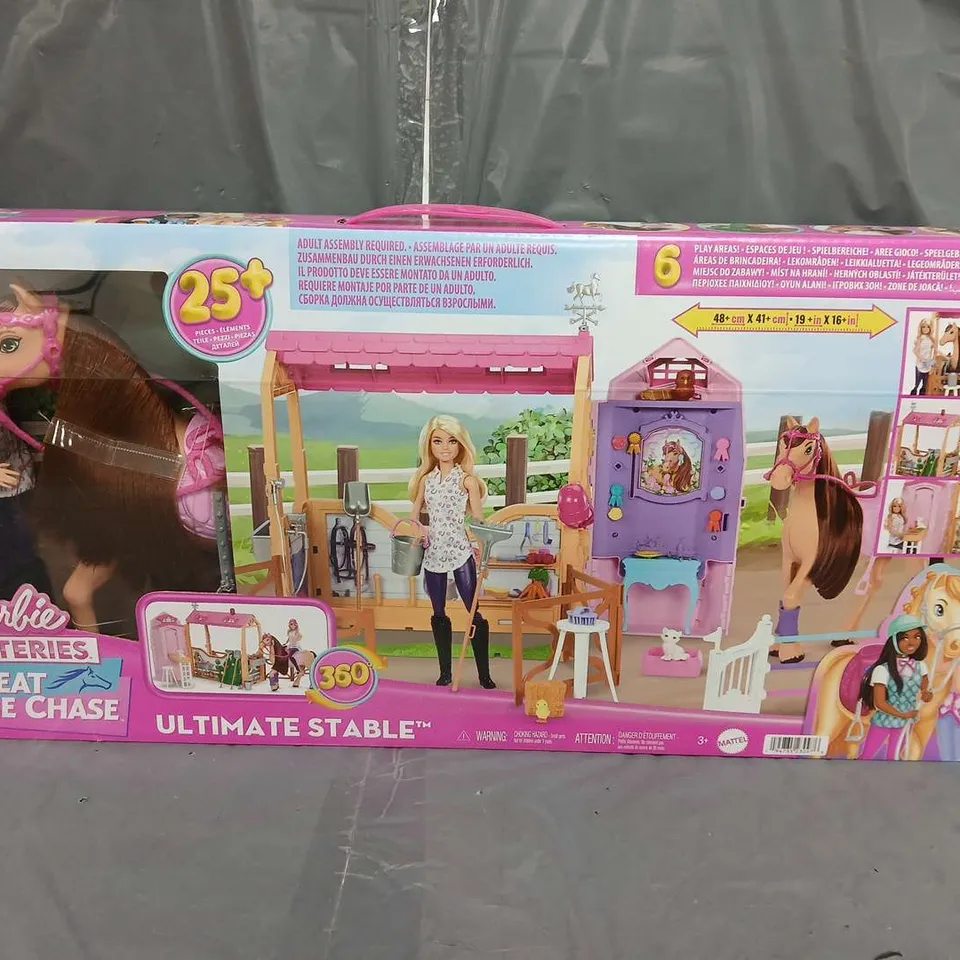 BARBIE MYSTERIES THE GREAT HORSE CHASE PLAY SET