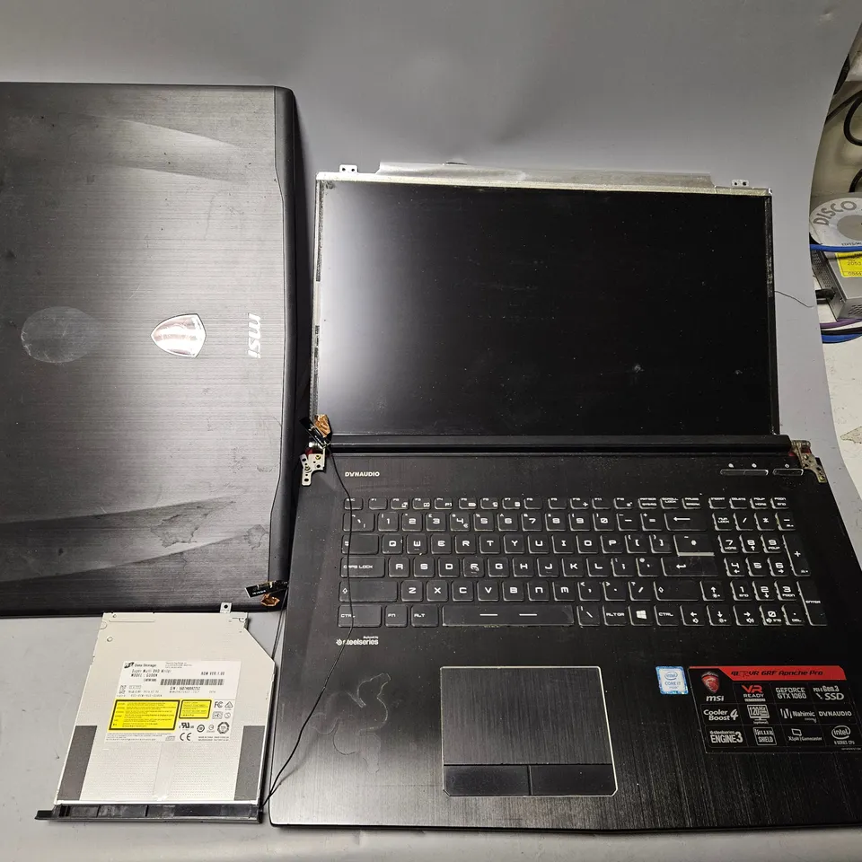 BOXED DISMANTLED MSI GE72 VR APACHE PRO GAMING LAPTOP 