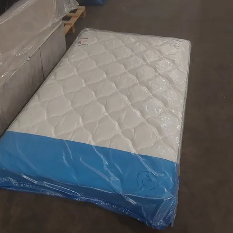 QUALITY BAGGED 120CM AIRSPRUNG MICRO QUILT SMALL DOUBLE MATTRESS
