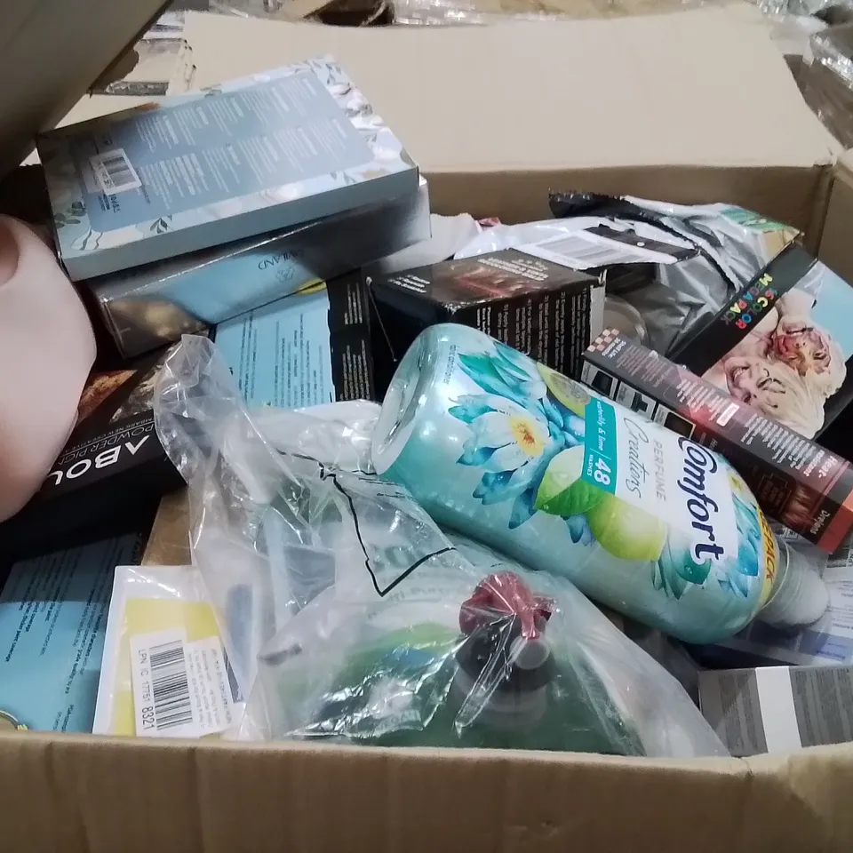 PALLET CONTAINING A LARGE QUANTITY OF ASSORTED LIQUID BASE PRODUCTS TO INCLUDE;FACE PAINT SET,HIGH TEMP SILICONE SEALANT,COMFORT WASHING UP LIQUID
