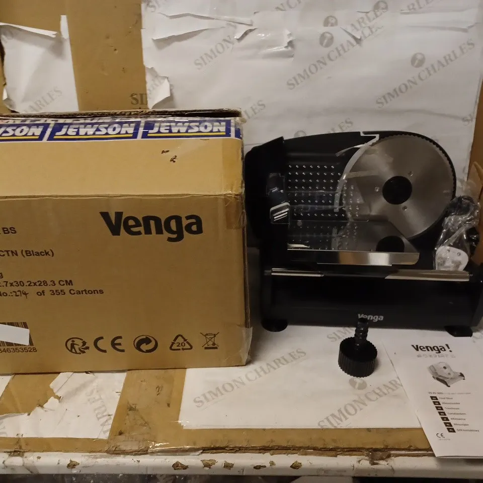 VENGA ELECTRIC FOOD SLICER