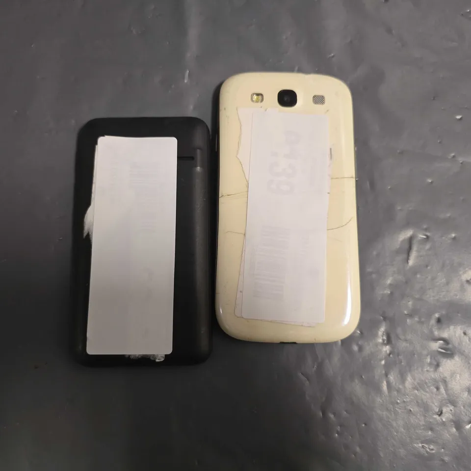 LOT OF 2 MOBILE PHONES INCLUDES VODAPHONE SMART FIRST 6 AND SAMSUNG GALAXY S3