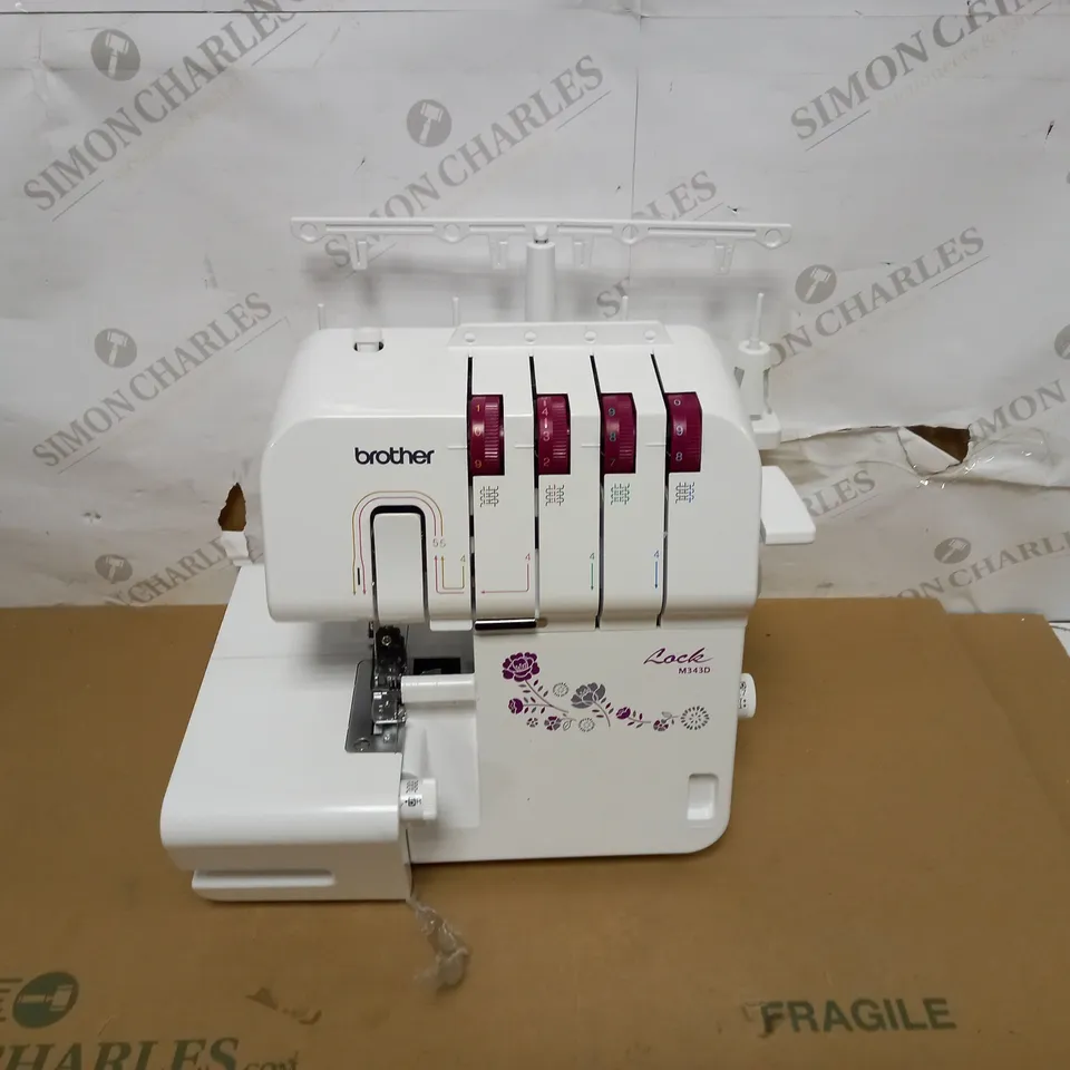BROTHER M343D OVERLOCK MACHINE