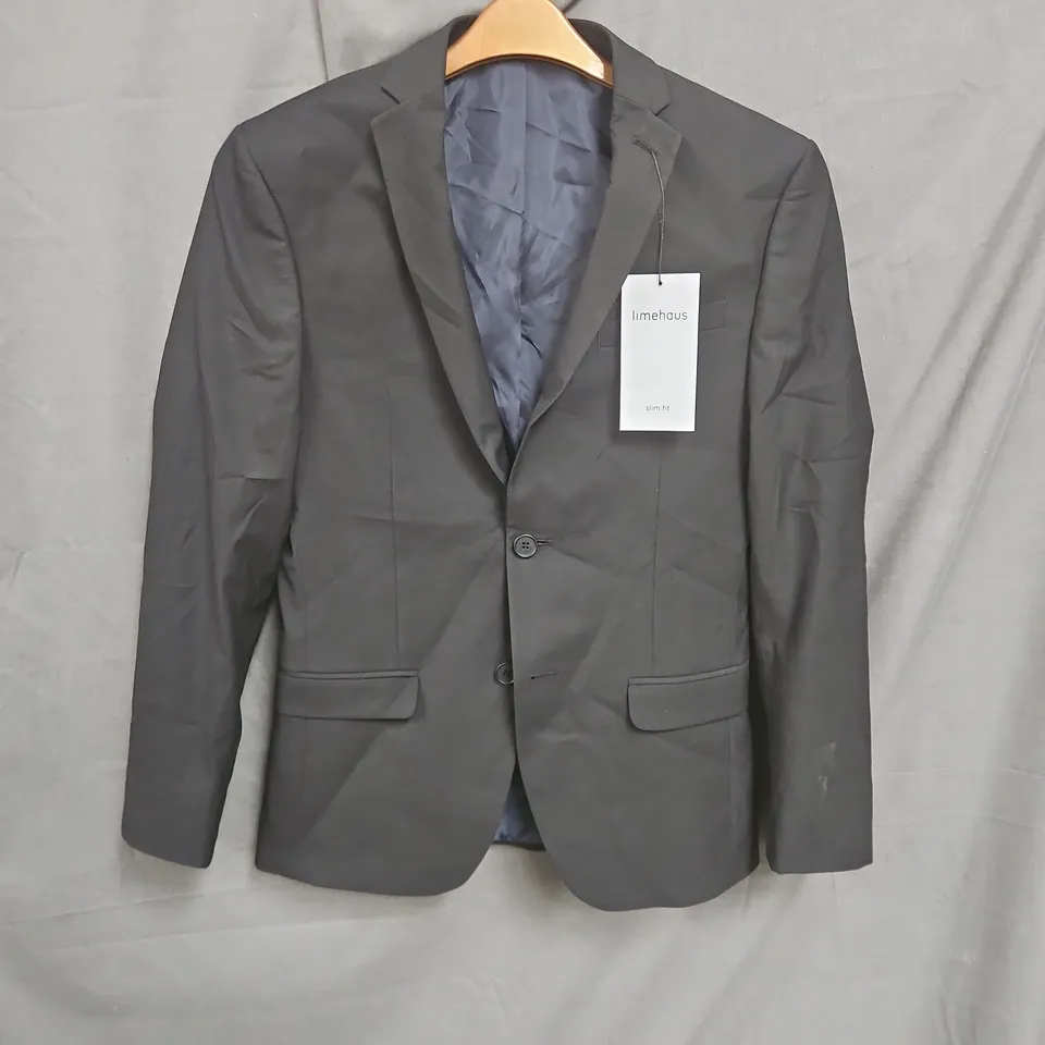 LIMEHAUS SLIM FIT BLAZER IN BLACK - 36 SHORT