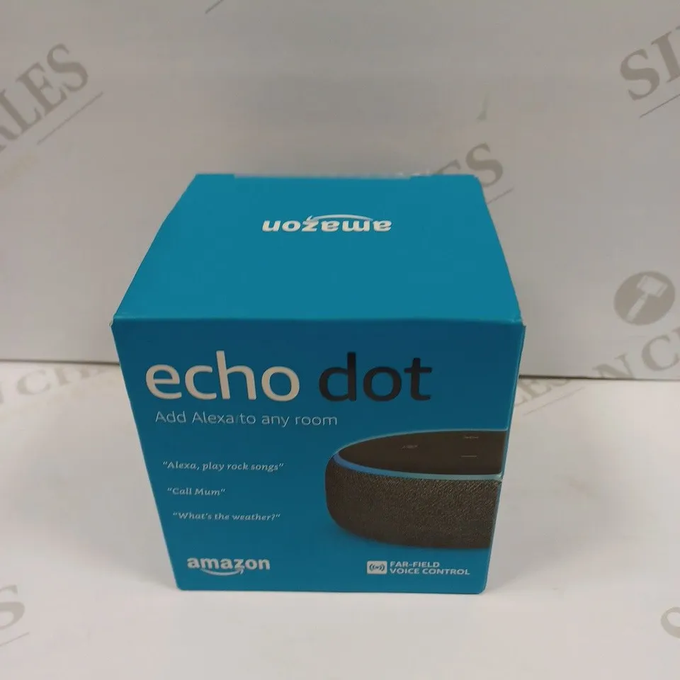 SEALED AMAZON ECHO DOT SMART SPEAKER 