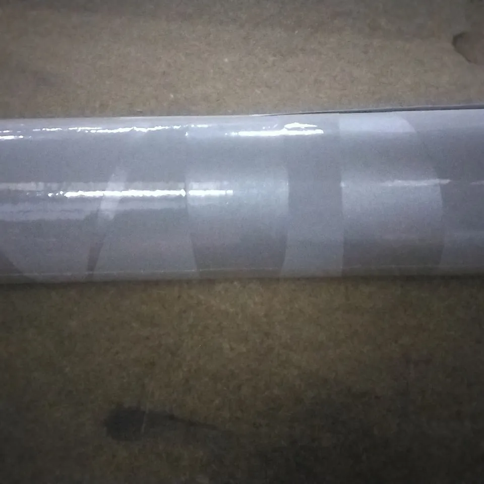 9.5 M X 53 CM WALLPAPER ROLL - SILVER GREY
