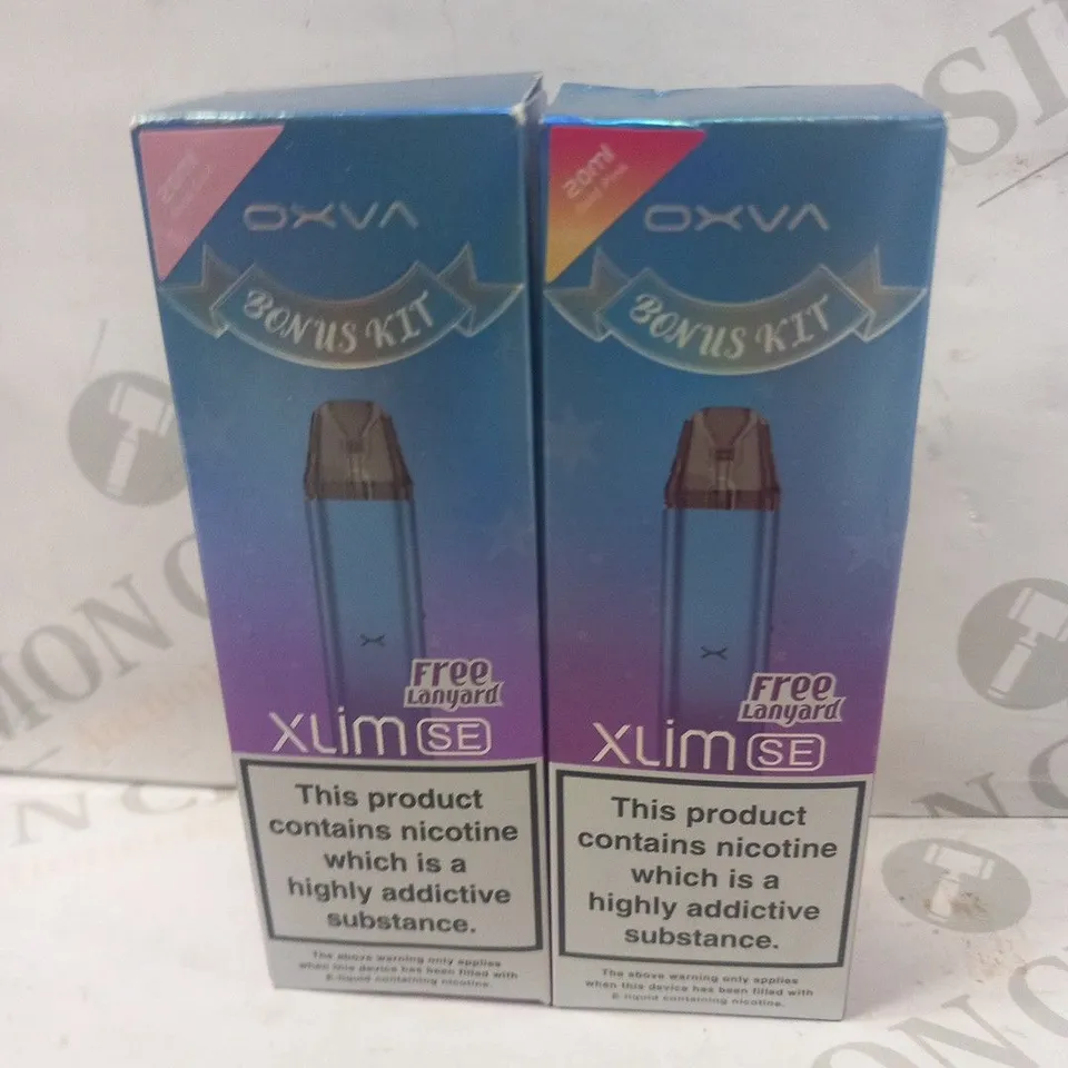 5 BOXED OXVA BONUS KITS XLIM SE