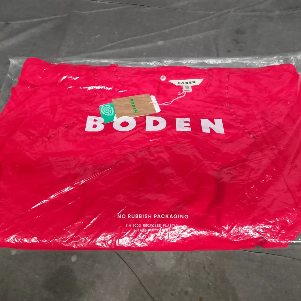 BODEN MILA TRIM TIERED JERSEY DRESS SIZE 12R 