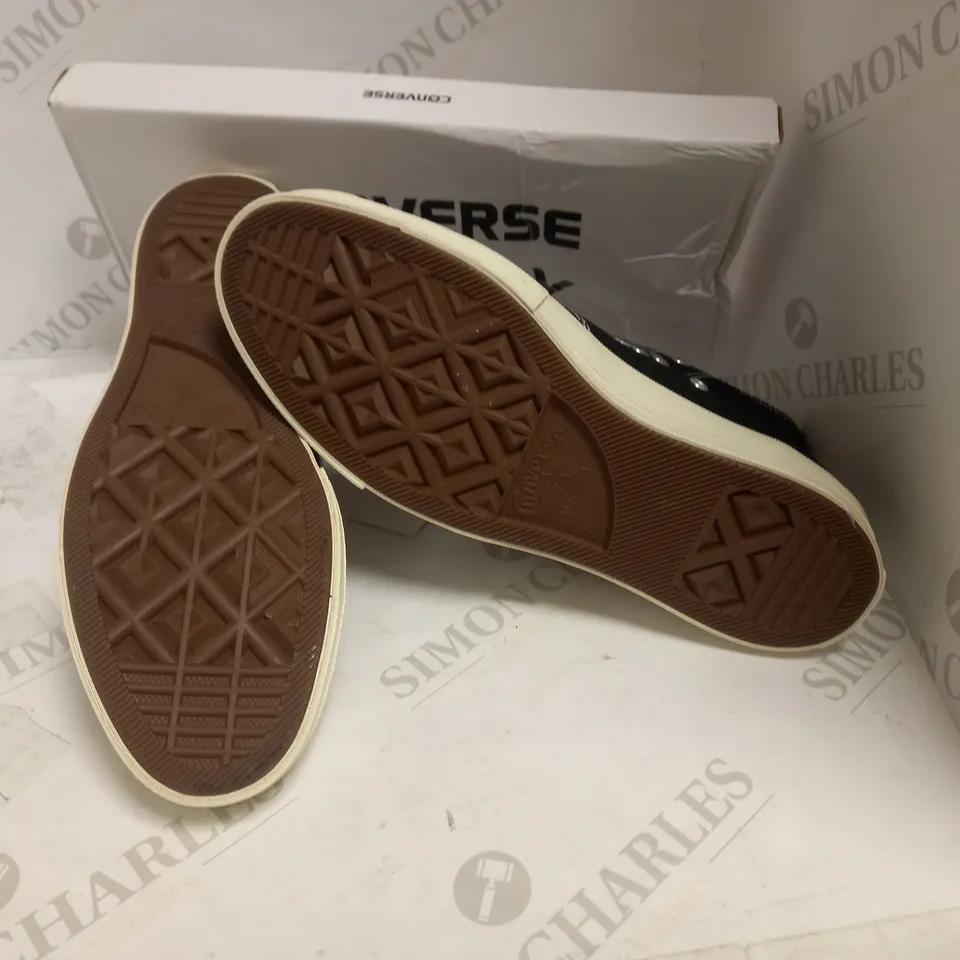 UK 7.5 CONVERSE ALLSTAR PLAY COMME DES GARCONS EDITION HI TOP CANVAS TRAINER