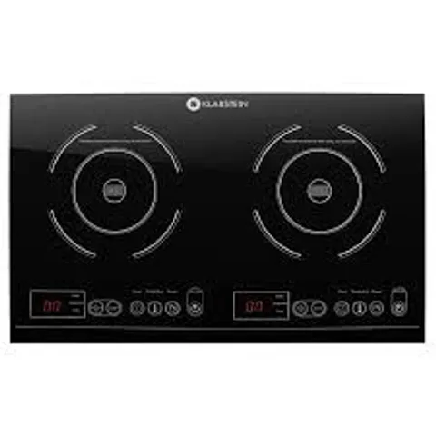 BOXED DOUBLE INDUCTION HOB 2 BURNER 3100W CERAMIC TIMER INDUCTION HOB