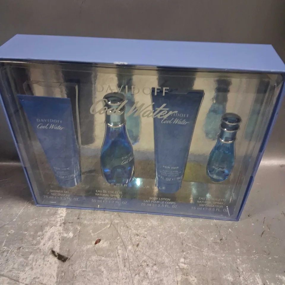 BOXED DAVIDOFF COOL WATER GIFT SET