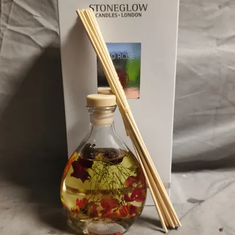 BOXED STONEGLOW RED ROSE REED DIFFUSER