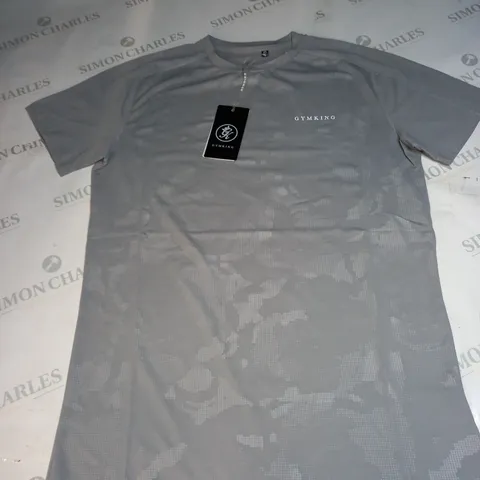 GYMKING DEBOSSED T-SHIRT SIZE S