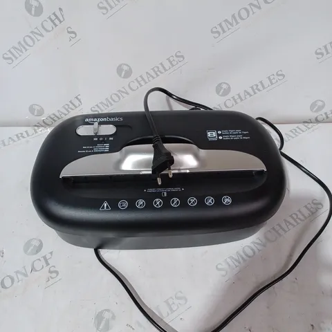 AMAZON BASICS CROSS CUT SHREDDER MAIN UNIT