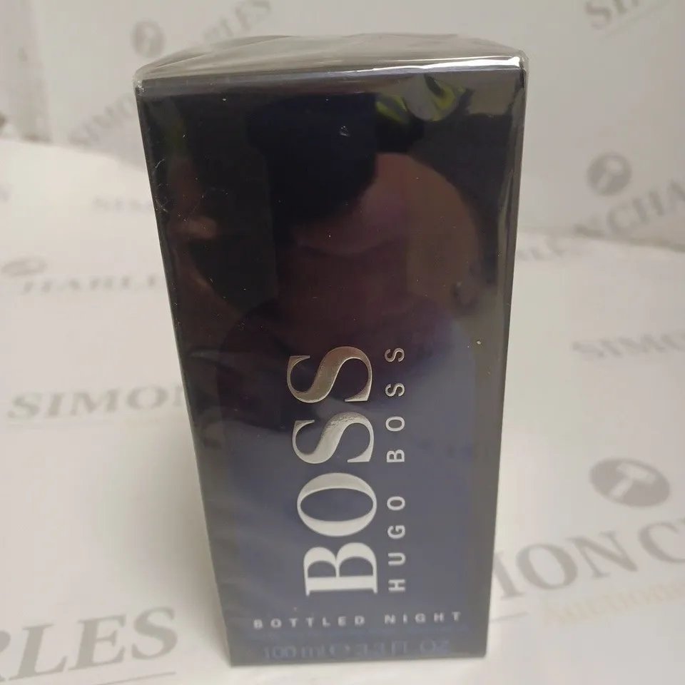 BOXED HUGO BOSS BOTTLED NIGHT EAU DE TOILETTE 100ML