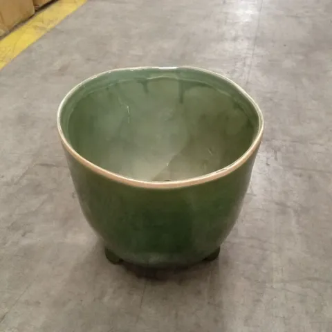 POSITANO POT 20cm FOREST GREEN