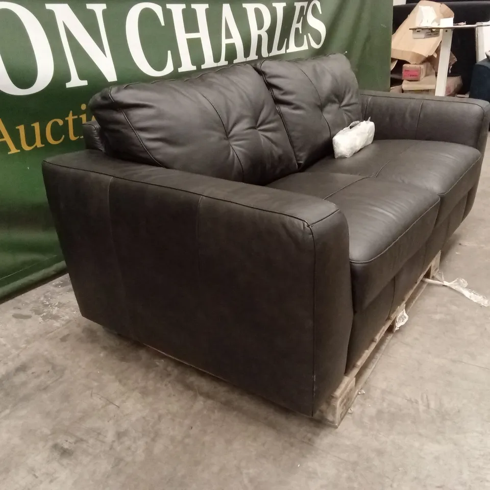 ARDEN ITALIAN LEATHER 3 SEATER SOFA RRP £1399