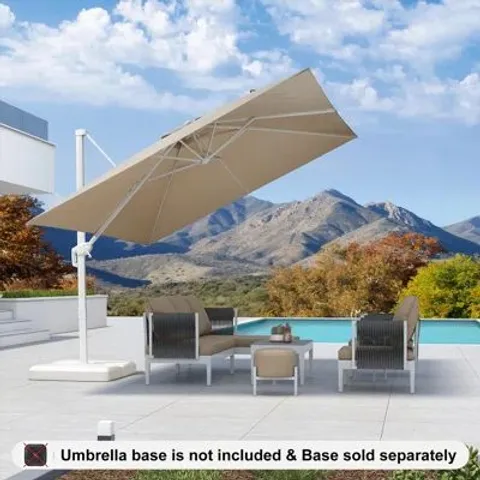 BOXED 304.8CM CANTILEVER SUNBRELLA PARASOL