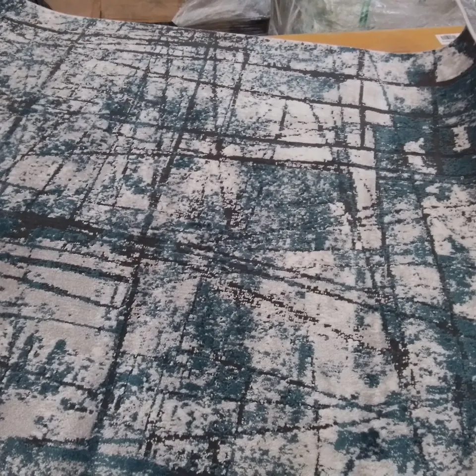 VAPOR TUFFED GREY/BLUE RUG 160 ×220