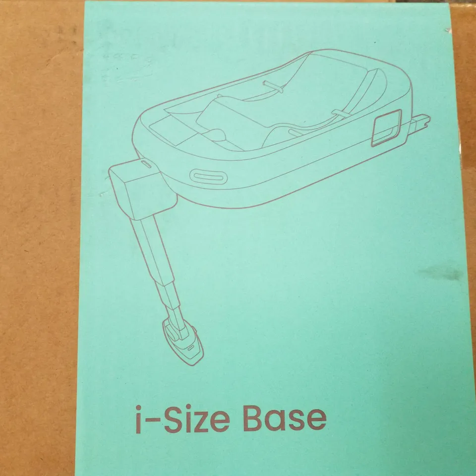 BOXED SILVER CROSS COMPACT FOLDING CARRYCOT & I-SIZE BASE (2 BOXES)