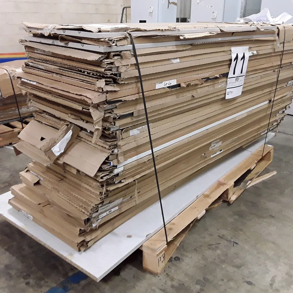 PALLET OF APPROXIMATELY 42 CLAD ON TOWER PANELS